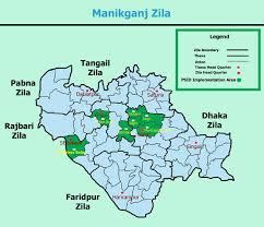 Manikganj District: Manikganj map