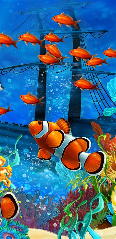 Colorful Fish Mobile Wallpapers