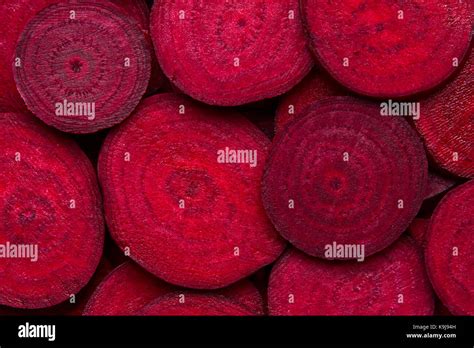 Beetroot slice background. Beetroot Stock Photo - Alamy