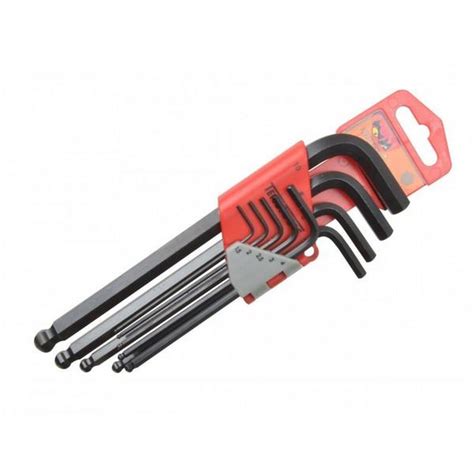 Teng Tools Ball Ended Hex Key Set(9) Metric - Thomas Graham