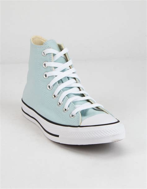 CONVERSE Chuck Taylor All Star Seasonal Color Light Blue Womens High Top Shoes - LIGHT BLUE | Tillys