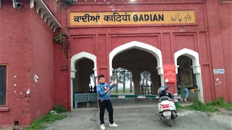 97 year old Railway Station in Qadian 😯 | Places to visit in Qadian | - YouTube