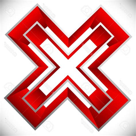 Red X Vector at Vectorified.com | Collection of Red X Vector free for ...