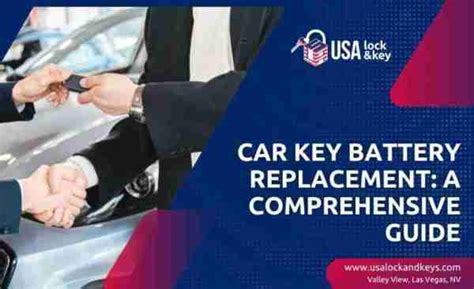 Car Key Battery Replacement Guide | USA Lock & Key