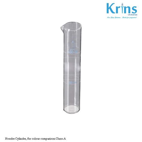 Nessler Cylinder, for colour comparison Class-A - Krins Life Sciences