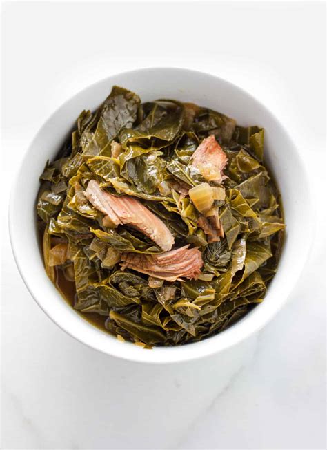 Southern Collard Greens Recipe with Smoked Turkey Leg - Vindulge