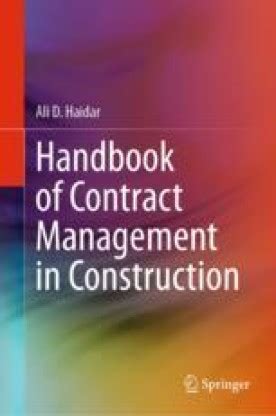 Types of Construction Contracts | SpringerLink