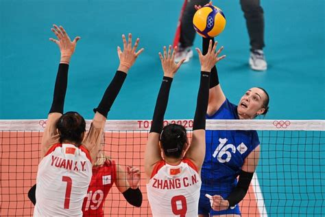 Tokyo Olympics: Russia beat China to leave women’s volleyball champions ...