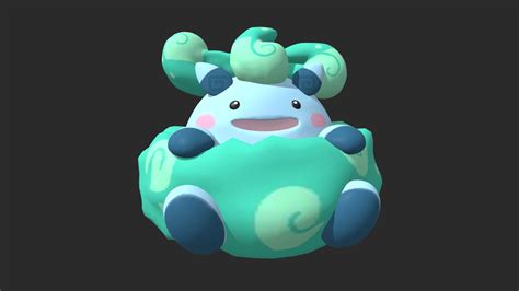 Wind Elemental Pixie, Aer (The Battle Cats) - Download Free 3D model by ...