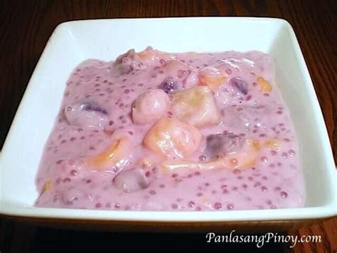 Ginataang Halo-halo Recipe (Binignit)