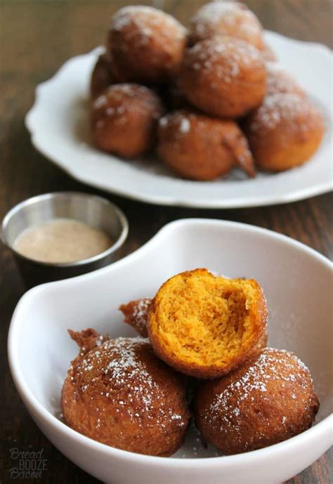 Pumpkin Fritters • Bread Booze Bacon