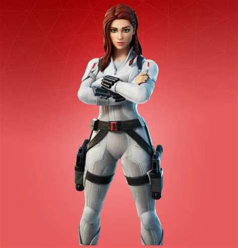 Fortnite Black Widow (Snow Suit) Skin - Character, PNG, Images - Pro Game Guides