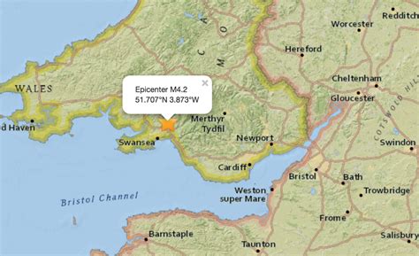 Strong earthquake felt by thousands of people across the South West | Bath Echo