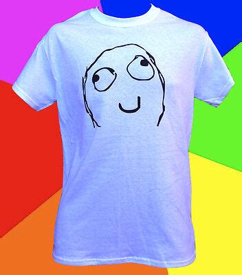 Derp Meme T-Shirt Rage Face | eBay