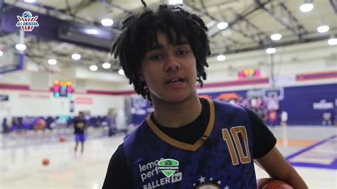 ELLIOT CADEAU INTERVIEW & HIGHLIGHTS | 2022 PANGOS AA CAMP | THE 2024 ...