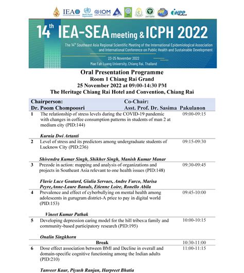 25 November 2022 - IEA-SEA2022