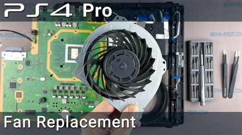 PS4 Pro Fan Replacement - YouTube