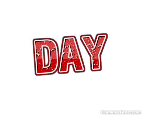 Day Logo | Outil de conception de nom gratuit à partir de texte flamboyant