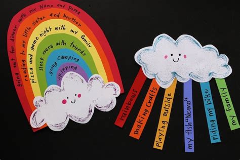 Rainbow Happiness Craft - Happy Hooligans