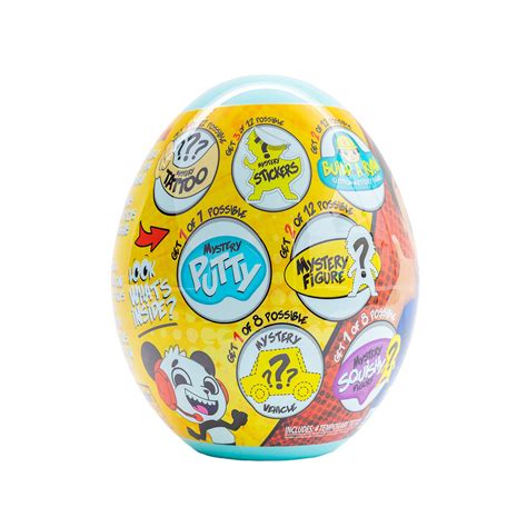 RYAN'S WORLD Giant Mystery Egg Series 4, Filled with Surprises, 1 of 8 New Vehicles, Ultra-Rare ...