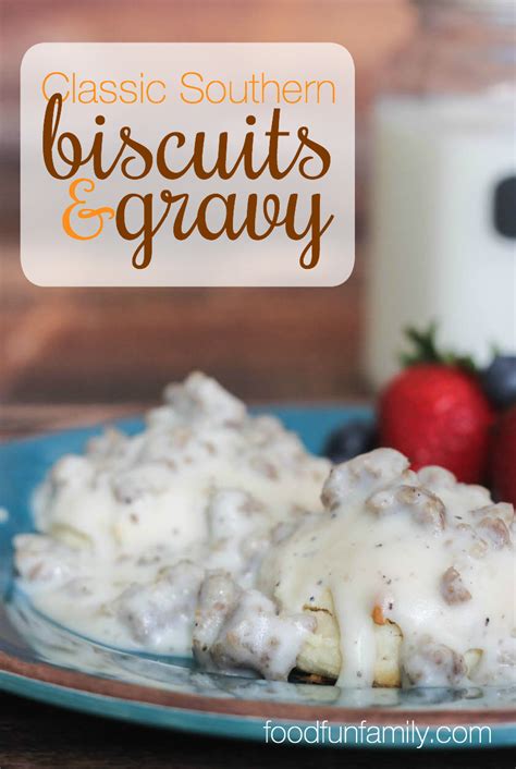 Classic Southern Biscuits and Gravy