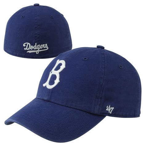 '47 Brand Brooklyn Dodgers Cooperstown Franchise Flex Hat - Royal Blue ...