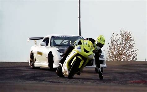 Bike vs. Car Drifting by DrRage88