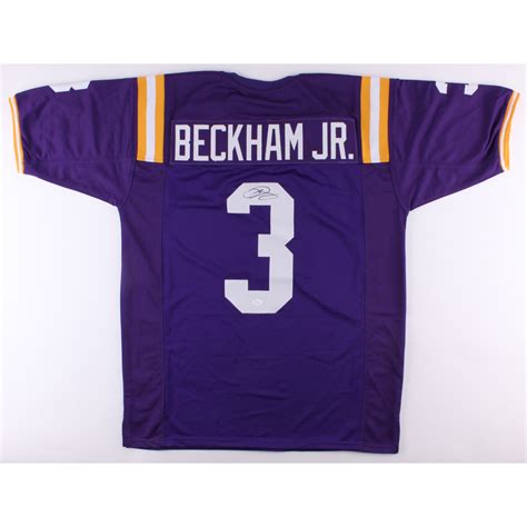 Odell Beckham Jr. Signed LSU Tigers Jersey (JSA COA) | Pristine Auction