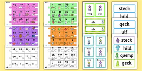 KS1 Phonics Check Screening Test for Year 1 (teacher-made)