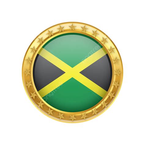 Jamaica Flag Vector, Jamaica, Flag, Jamaica Flag PNG and Vector with ...