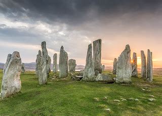 More Callanish Stones | Just can't get enough of this sunset… | Flickr