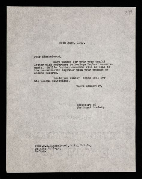 Letter from Alfred Charles Glyn Egerton, on a paper 'The kinetics of mutarotation in solution ...