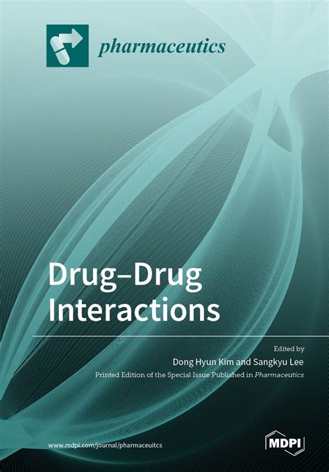 Drug—Drug Interactions | MDPI Books