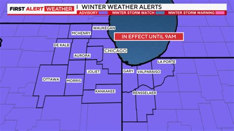 Winter Weather Advisory in effect for Chicago area with freezing rain ...