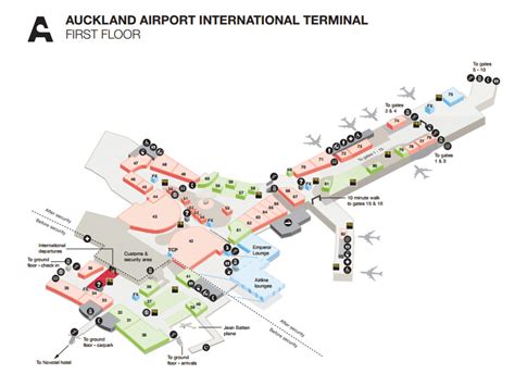 Airport maps | Auckland Airport