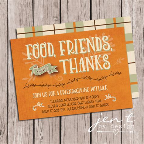 Friendsgiving Invitations — Jen T. by Design