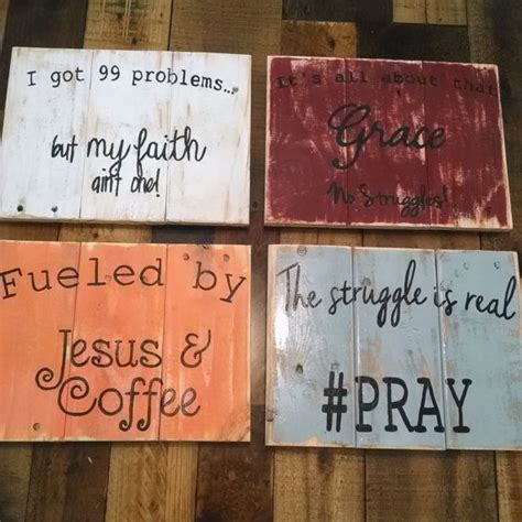 Hand Painted Christian Themed Pallet Board Sign - $17.99. https://www ...