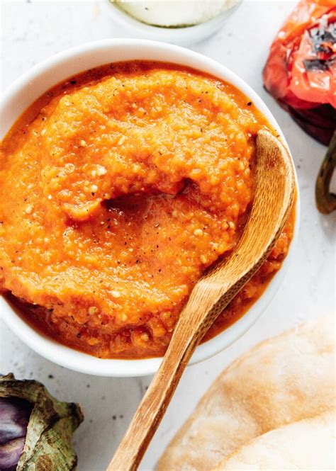 Ajvar Sauce (Roasted Red Pepper Relish) | Live Eat Learn