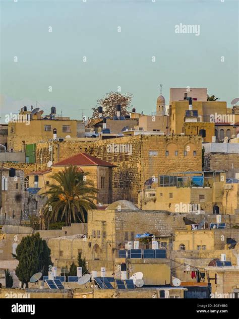 Old city of jerusalem aerial hi-res stock photography and images - Alamy