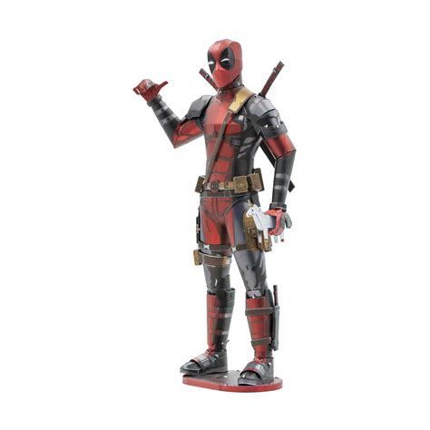 Metal Earth 3D Metal Model Kit - Marvel Deadpool - Walmart.com ...