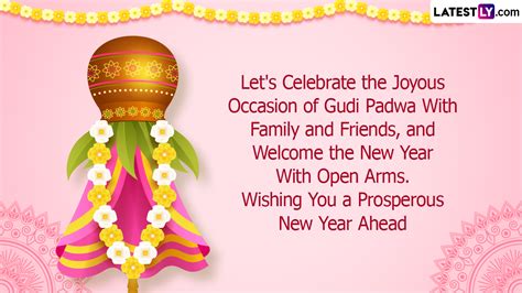 Gudi Padwa 2024 Wishes - Belle Jerrine