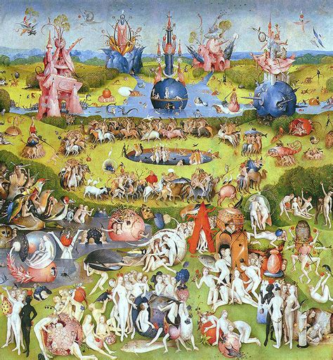 Garden of Earthly Delights by Hieronymus Bosch - galleryIntell