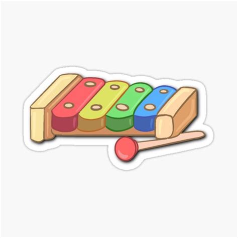 " Magic Xylophone Bluey" Sticker for Sale by RyannaLarson | Redbubble