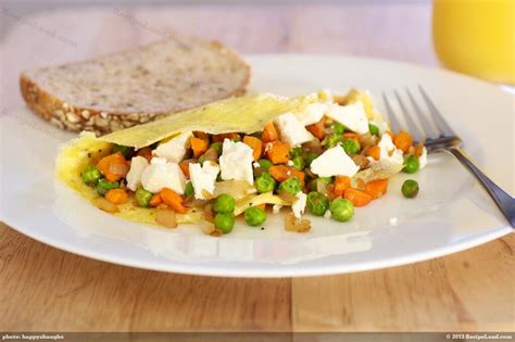 Vegetable Omelet with Cheese Recipe