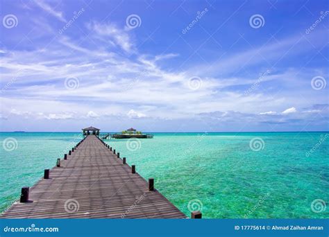 Kapalai Island Resort stock photo. Image of asia, east - 17775614