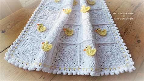 CROCHET Pattern Little Duck Blanket Baby Blanket Pattern - Etsy