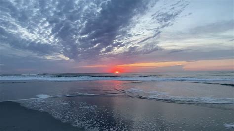 Inspiring Sunrise at Atlantic Beach, Florida - YouTube