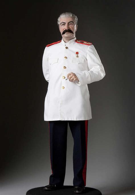 Full length portrait of Joseph Stalin aka. "Man of Steel" from Really Awful People