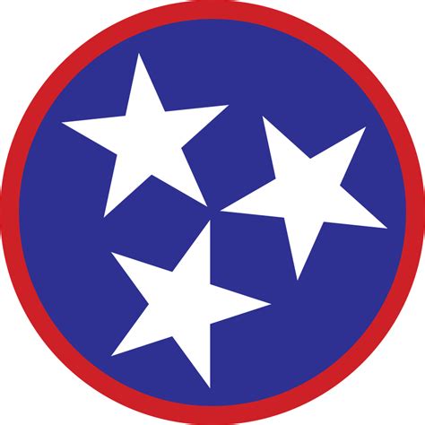 Tri Star Clipart Tennessee State Flag Png Transparent Png Full Size | Images and Photos finder
