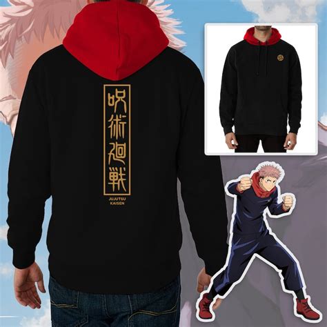 Hoodie Yuji Itadori Jujutsu Kaisen Sweater Hoodie Anime | Etsy